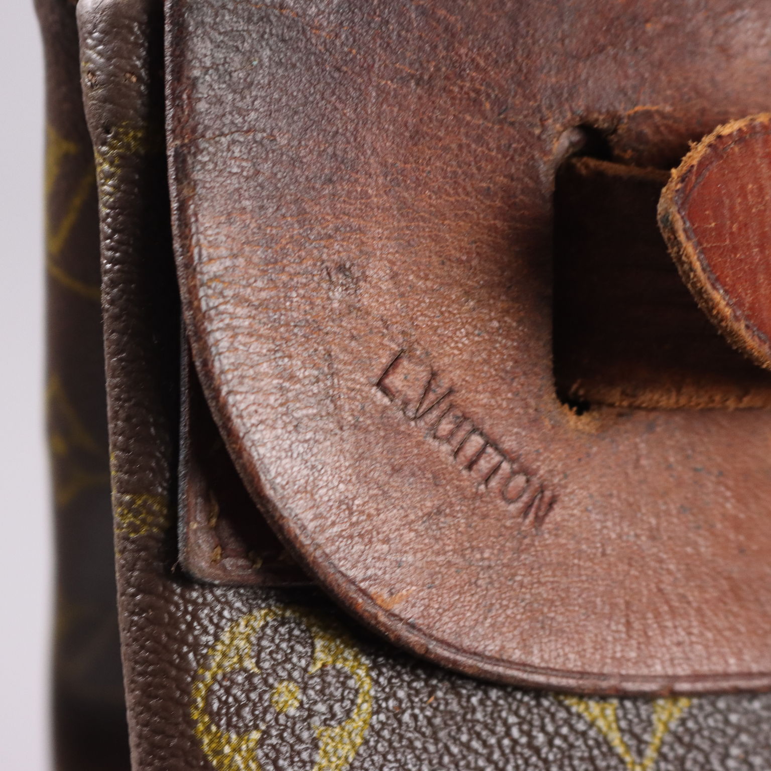 Borsa Louis Vuitton Steamer Bag 45 Second Hand Tela Monogram Francia