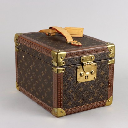 Boîte à Flacons Louis Vuitton Vintage Toile Monogram Cuir