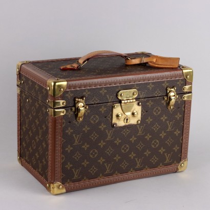 Vintage Louis Vuitton 1990s Beauty Case Monogram Canvas France