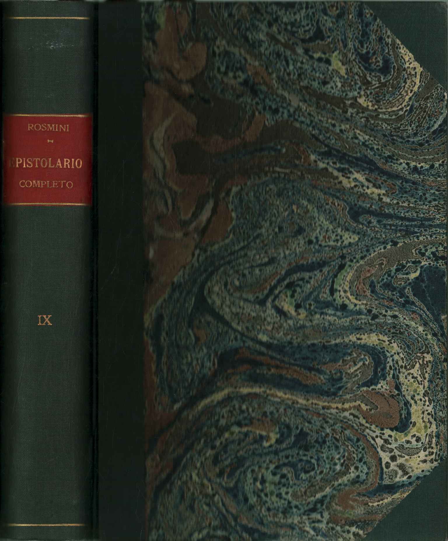 Complete epistolary Volume IX: 1844-1846,Complete epistolary Volume IX: 1844-1846