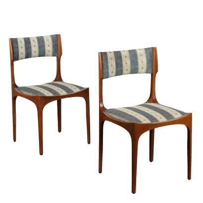 Paire de Chaises Vintage Sormani Elisabetta Design Gibelli Années 60