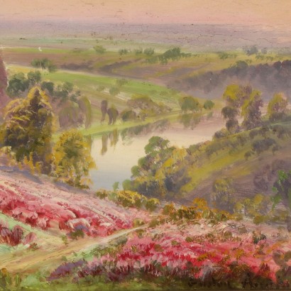 Dipinto di Gaston Anglade,Scorcio della valle della Creuse,Gaston Anglade,Gaston Anglade,Gaston Anglade,Gaston Anglade