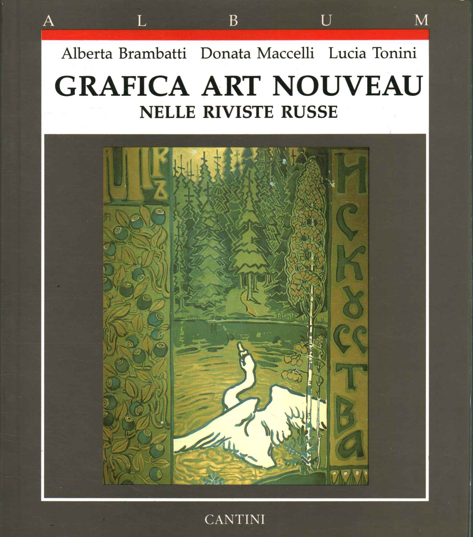 Gráficos art nouveau en revistas rusas