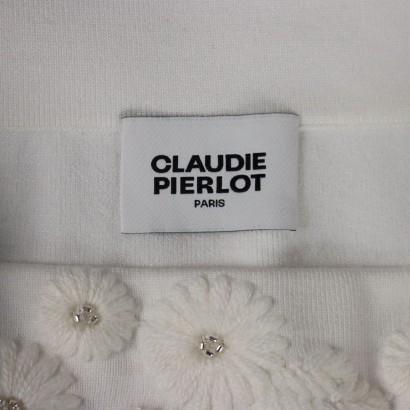 Jupe Claudie Pierlot à broderie florale