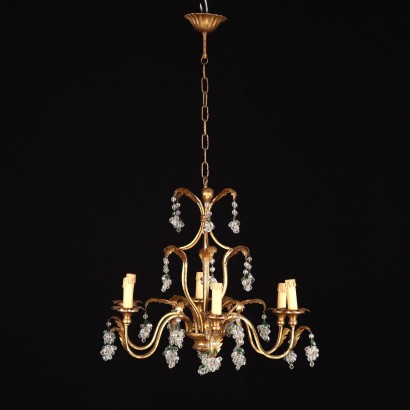 Chandelier with Crystal Pendants