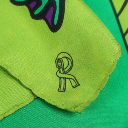 Roberta di Camerino Foulard vert vintage