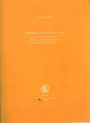 Pensieri e note 1917-1918