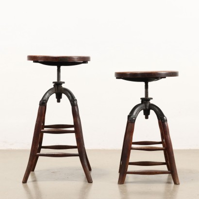 Two Stools by Alfredo Cavestri,Two Stools by Alfredo Cavestri