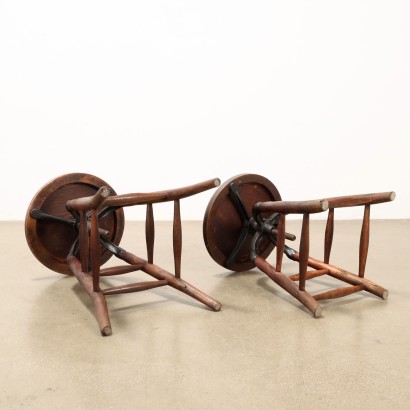 Two Stools by Alfredo Cavestri,Two Stools by Alfredo Cavestri