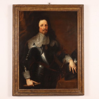 Dipinto ritratto di Tommaso Francesco di Savoia