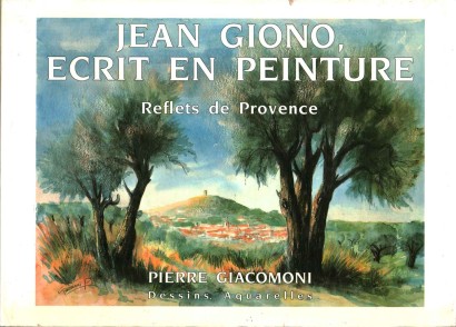 Jean Giono, écrit en peinture