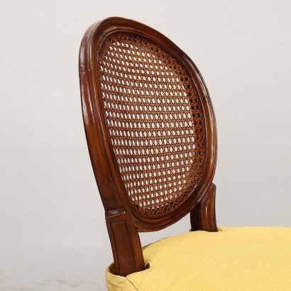 Coppia di Sedie Neoclassiche in Noce