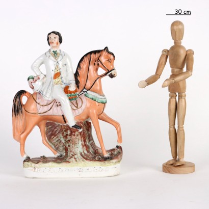 Estatua de porcelana de Staffordshire