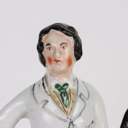 Staffordshire Porcelain Statue