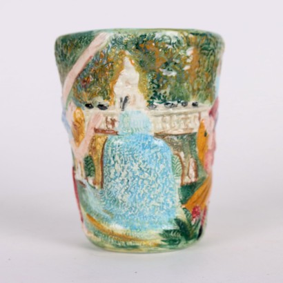 Tivoli Majolica vase