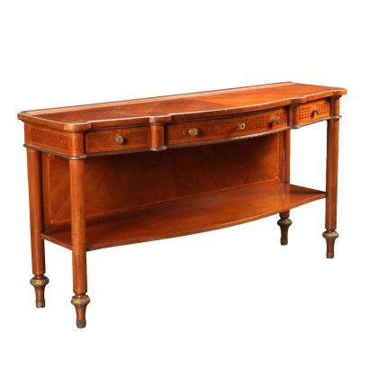 Commode Ancienne en Acajou avec Tiroirs Italie XXe Siècle