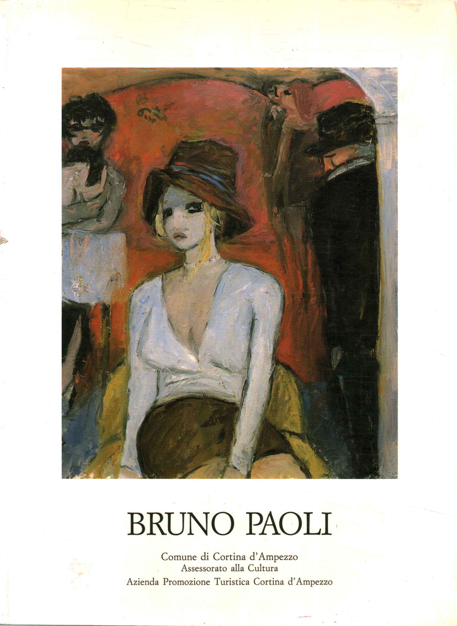 Bruno Paoli. Figuren in einem Innenraum