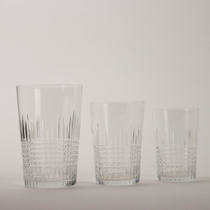 Ensemble de verres en cristal Bacca