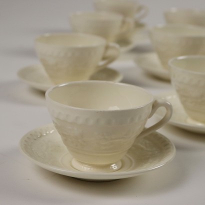 Servicio de té de porcelana de Wedgw