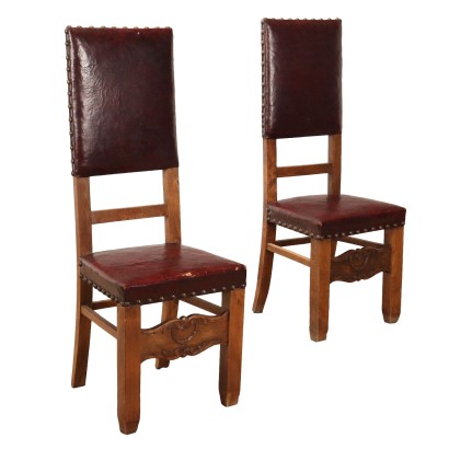 Pair of Baroque Style Chairs