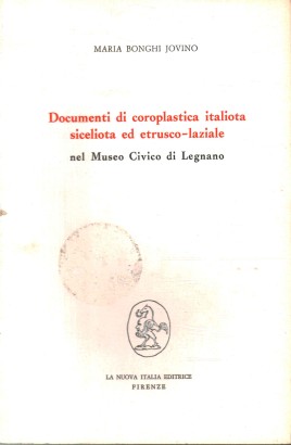 Documenti di coroplastica italiota siceliota ed etrusco-laziale