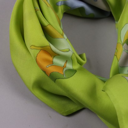 Christian Dior Vintage Scarf Green Aci