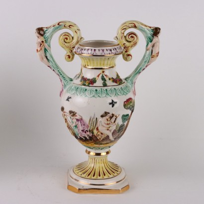 Pair of Capodimo ceramic vases