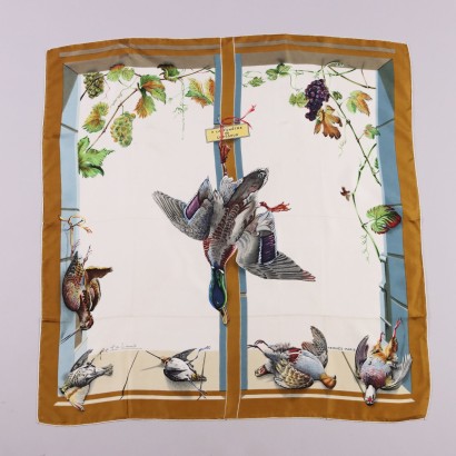 Hermes Scarf Vintage A la fenetre du chasseur