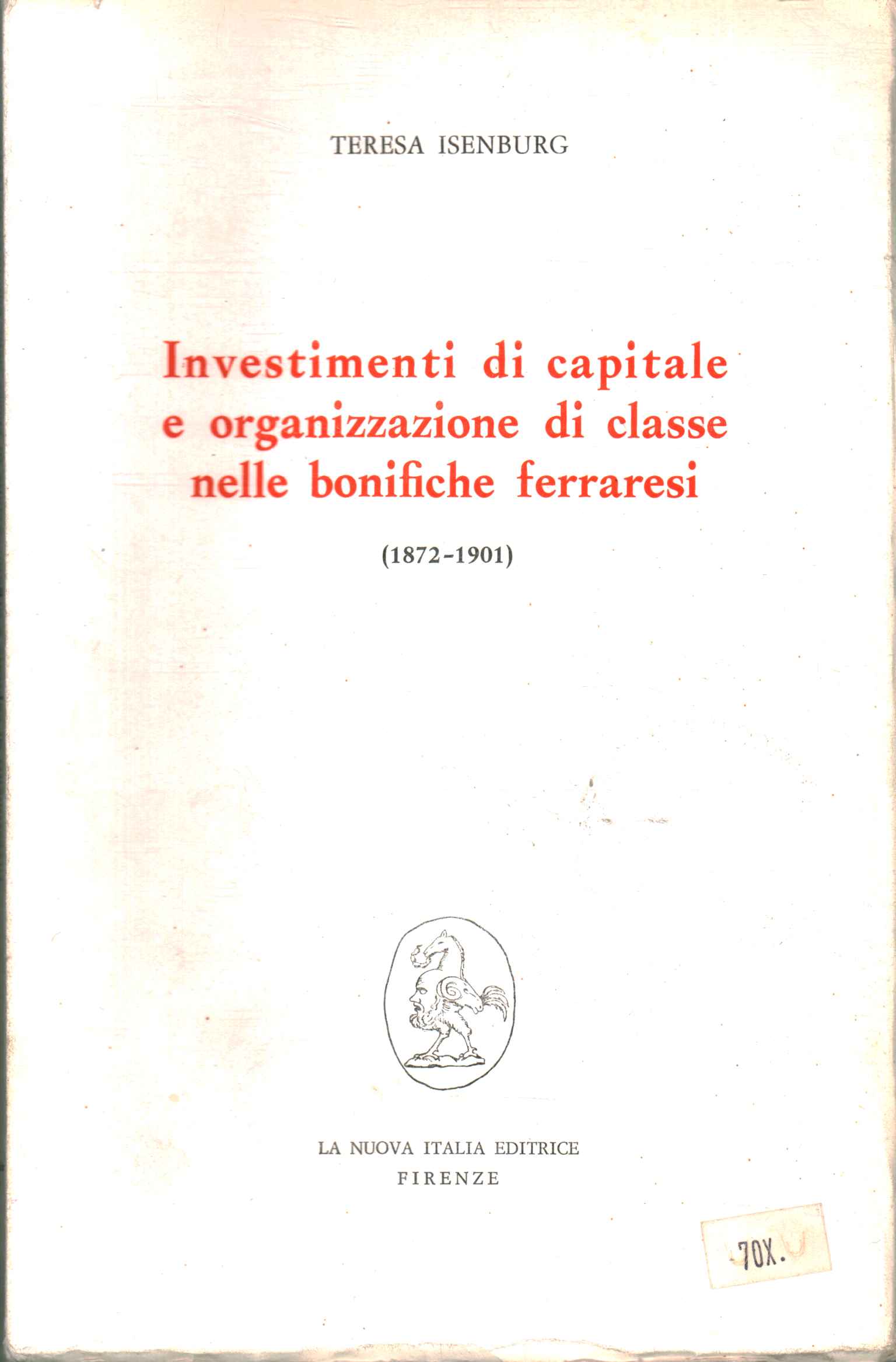 Capital investments and organization%