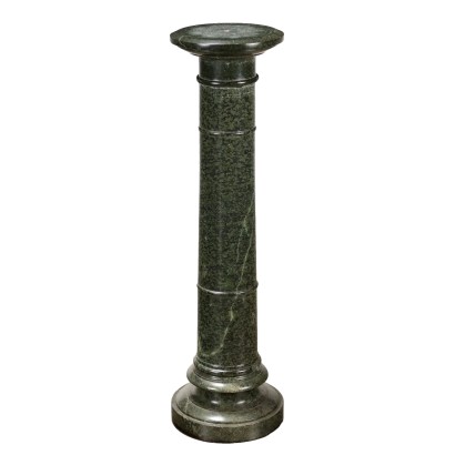 Columna de mármol serpentina verde