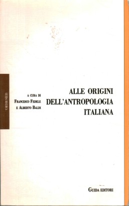 Alle origini dell'antropologia italiana