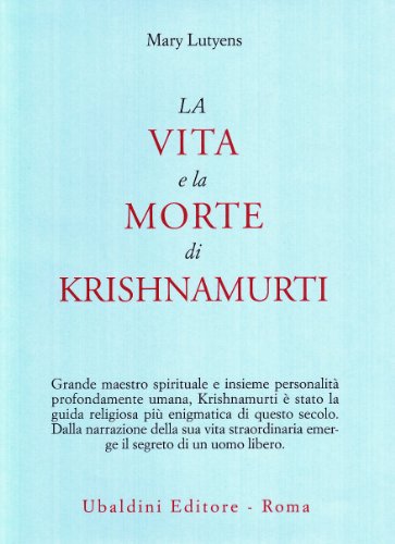 La vie et la mort de Krishnamutri
