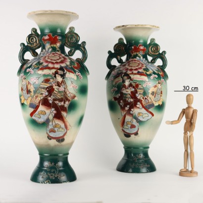 Pair of Ceramic Vases