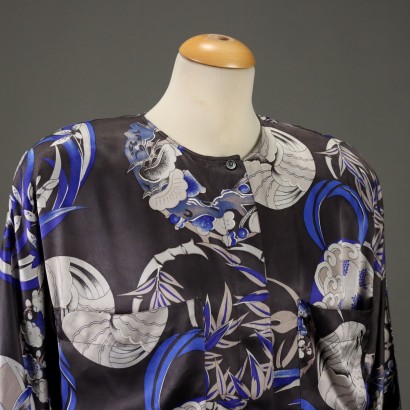 Chemise en soie vintage Basile