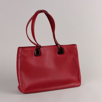 Second Hand Lancel Tote Bag Genuine Leather France