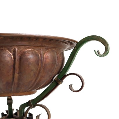 Wrought Iron Perch with Basin i