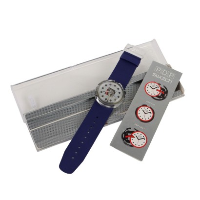 Swatch Pop PW144 Legal Azul 1990 Nuevo