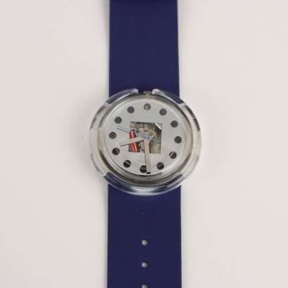 Swatch Pop PW144 Legal Blue 1990 Nuovo