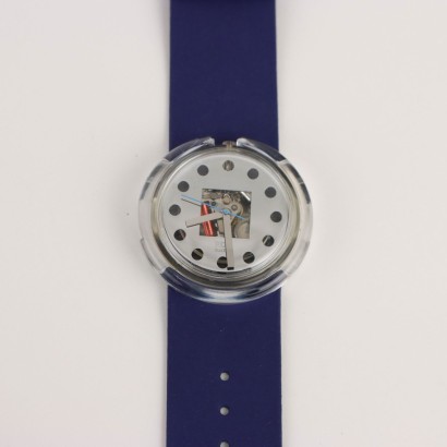 Swatch Pop PW144 Bleu Légal 1990 Nouveau