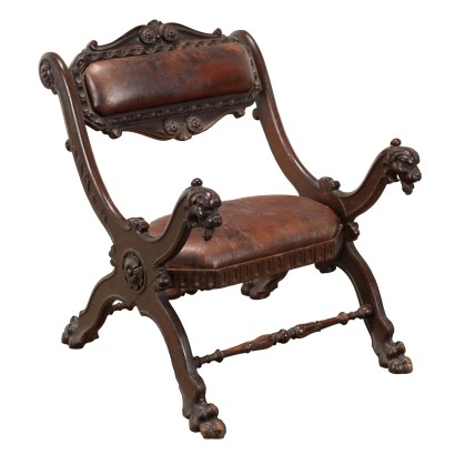 Seat in Neo-Renaissance style