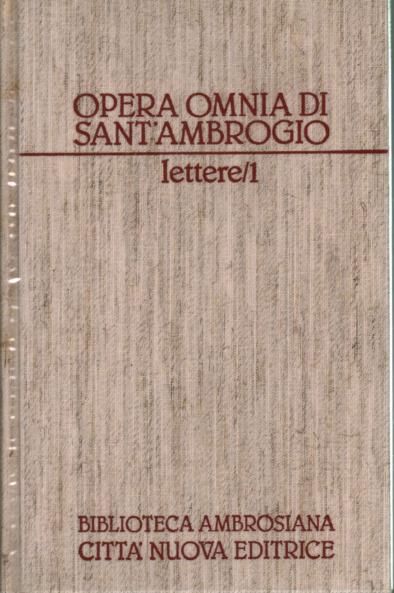 Opera Omnia von Sant'Ambrogio. D