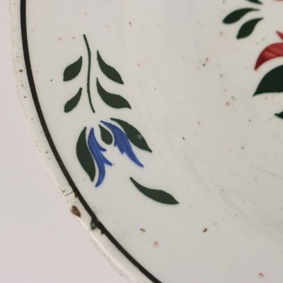 Ceramic plate made in France