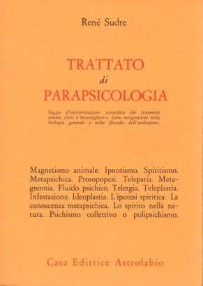 Trattato di parapsicologia