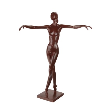 Danseuse Ancienne en Bronze Copie de F. Messina Italie '900