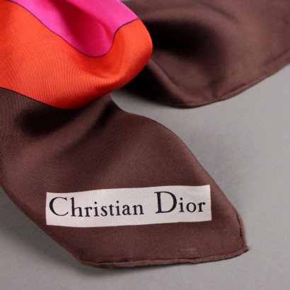 Christian Dior Vintage Fuchsia Schal