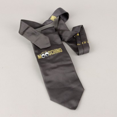 Graue Moschino-Krawatte