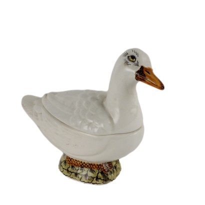 Canard Vintage en Porcelaine Christian Dior Paris XXe Siècle