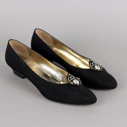 Escarpins noirs vintage Ferragamo