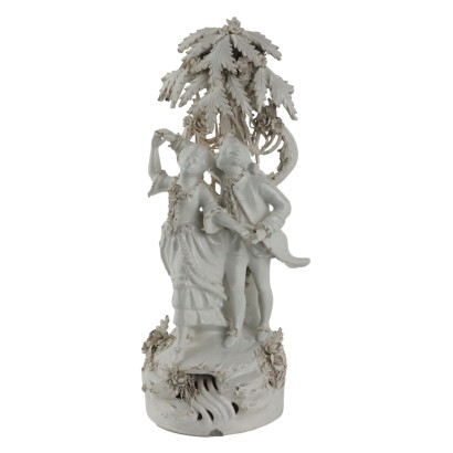 Sculptural group in porcelain, Capodimonte factory