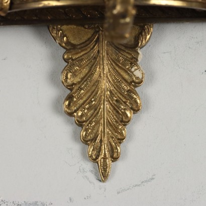 Pair of gilded bronze appliques